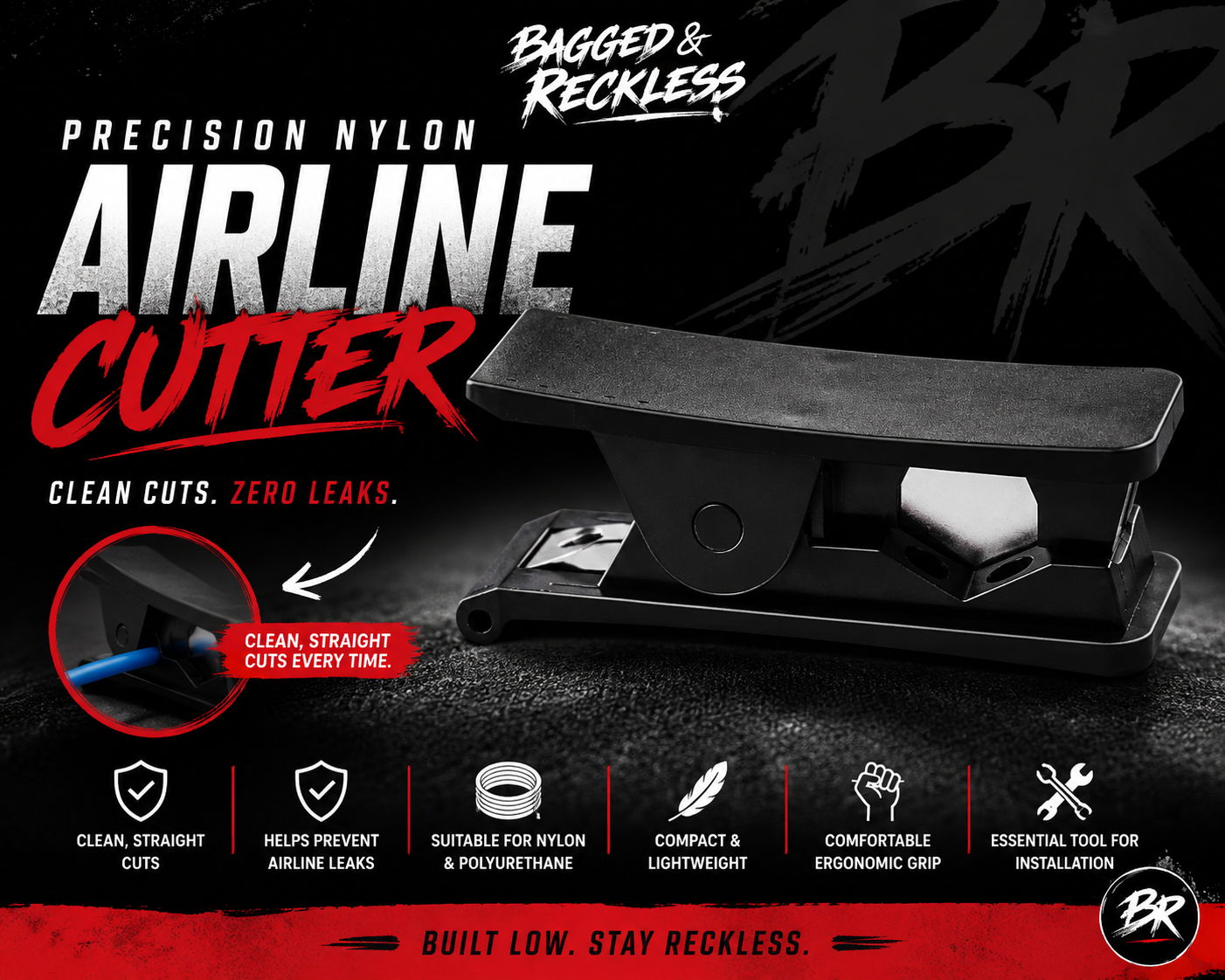 Bagged & Reckless Precision Nylon Airline Cutter