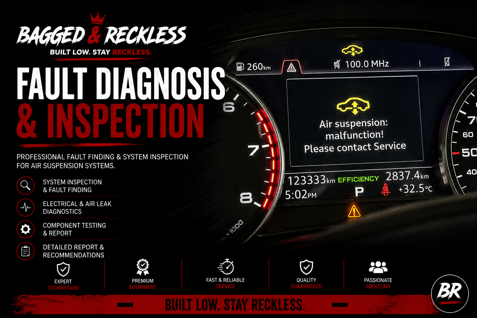 Air Suspension Fault Diagnosis & Inspection