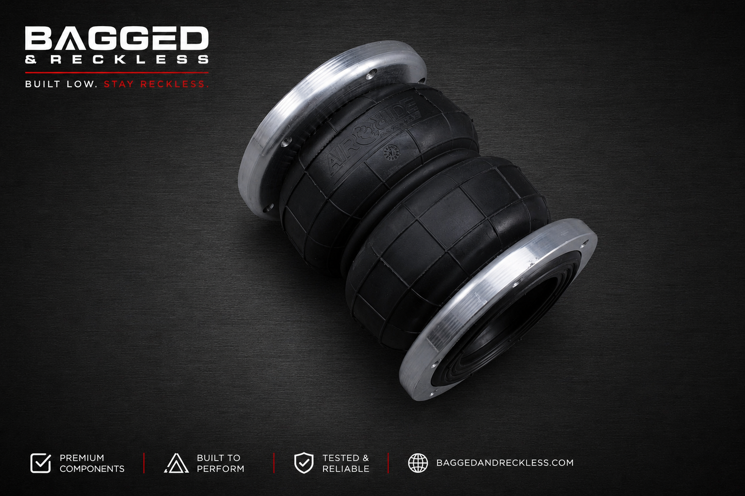 ARS 130mm Double Bellow Replacement Air Suspension Bag