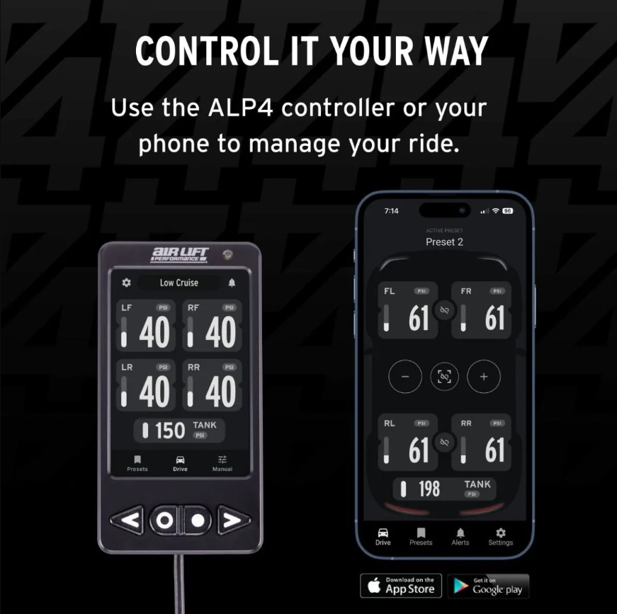 Additional image for Air Lift Performance ALP4 Digital Air Management 1/4"